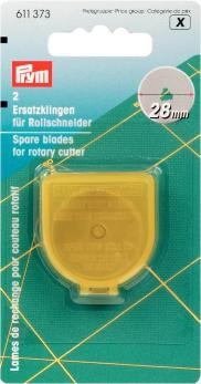 Prym 2 Ersatzklinge für Rollschneider 28mm