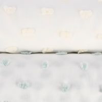 SCHÖNER LEBEN. Vorhang Gardine Pom Pom weiß mint 285cm oder Wunschlänge