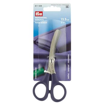 Prym Stoffschere Schneiderschere gebogen lila silberfarbig 13.5x6cm