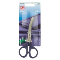 Prym Stoffschere Schneiderschere gebogen lila silberfarbig 13.5x6cm