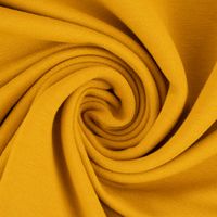 Organic Bio French Terry uni senfgelb 1.50m Breite