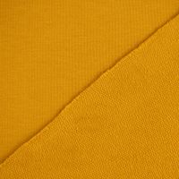 Organic Bio French Terry uni senfgelb 1.50m Breite