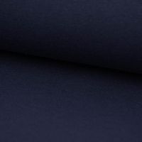 Organic Bio French Terry uni dunkelblau 1.50m Breite