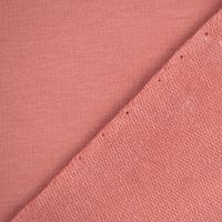 Organic Bio French Terry uni dunkel altrosa 1.50m Breite