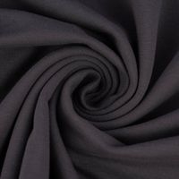 Organic Bio French Terry uni dunkelgrau 1.50m Breite