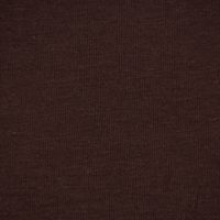 Baumwolljersey Organic Bio Jersey einfarbig dunkelbraun 1.5m Breite