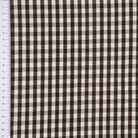 Dekostoff Landhausstoff CAPRI Karos 1x1cm schwarz ecru 1.60m Breite