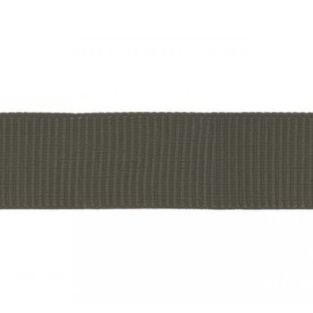 Ripsband elastisch army grün einfarbig Breite: 5cm