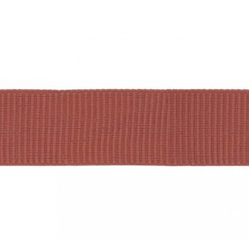 Ripsband elastisch terra einfarbig Breite: 5cm