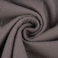 Stickfilz waschbar 1.1mm Stärke uni grau 180cm Breite