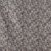 Möbelstoff Polsterstoff Dekostoff AURA Retro Blumen grau 1.40m Breite