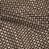 Dekostoff Jacquard Grafikdessin abstrakt schwarz beige 137cm Breite