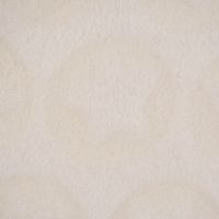 Wellness Fleece Relief Sterne einfarbig creme 1.5m Breite