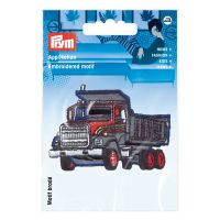 Prym Applikation Laster Truck grau 7x5cm