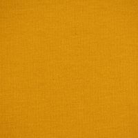 Sweatstoff Soft Sweat Bio einfarbig dünn senfgelb 1.5m Breite