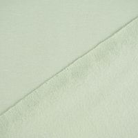 Sweatstoff Soft Sweat Bio einfarbig dünn mint 1.5m Breite