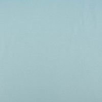 Sweatstoff Soft Sweat Bio einfarbig dünn aqua blau 1.5m Breite