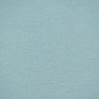Sweatstoff Soft Sweat Bio einfarbig dünn aqua blau 1.5m Breite