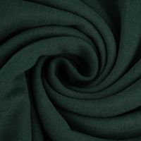 Sweatstoff Soft Sweat Bio einfarbig dünn dunkelgrün 1.5m Breite