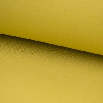 Sweatstoff Soft Sweat Bio einfarbig dünn dunkel lime 1.5m Breite