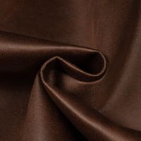 Möbelstoff Mikrofaser Vintage Lederoptik Mars cognac braun 1.4m