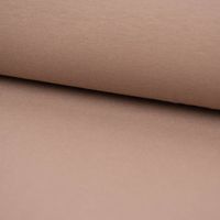 Baumwolljersey Organic Bio Jersey einfarbig taupe 1.5m Breite