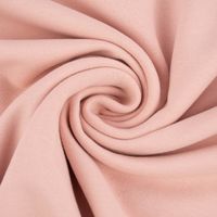 Sweatstoff Soft Sweat Bio einfarbig dünn hell altrosa 1.5m Breite