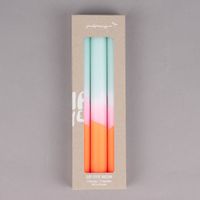 Stabkerzen Dip Dye Neon Spring Sorbet 3 Stück bunt 21x2cm