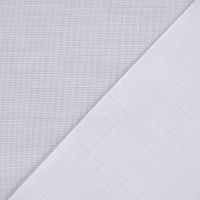 Gardinenstoff Paneele Meterware Libre Eco aus recyceltem Polyester einfarbig wollweiß 60cm Breite