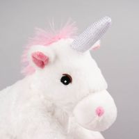 Warmies Mini Wärmestofftier Einhorn weiß rosa Hirse-Lavendelfüllung