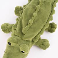 Warmies Mini Wärmestofftier Krokodil grün weiß schwarz Hirse-Lavende