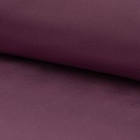 Bekleidungsstoff Softshell Fleece einfarbig aubergine 1.4m Breite