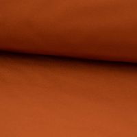Bekleidungsstoff Softshell Fleece einfarbig rost 1.4m Breite