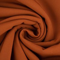 Bekleidungsstoff Softshell Fleece einfarbig rost 1.4m Breite