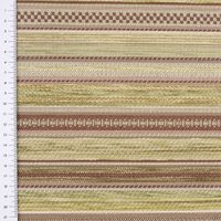 Möbelstoff Bezugsstoff Chenille KRUMBACH Streifen grün beige 140cm
