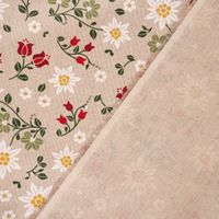 77794-Dekostoff-Halbpanama-Leinenlook-Landhaus-Edelweiss-Allover-Blumen-natur-gruen-rot-1-40m-Breite-KW8-2022-180222Capture0051.jpg Dekostoff Leinenlook Landhaus Edelweiß Blumen natur grün rot 1.40m