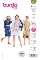 Burda Schnittmuster 6007 Damen Kleid
