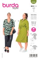 77937-Burda-Schnittmuster-6038-Damen-Kleid-Bluse-6038-SB-EU.jpg Burda Schnittmuster 6038 Damen Kleid Bluse