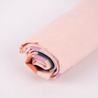 Rico Design beschichtete Baumwolle grafisches Muster rosa lila dunkelg