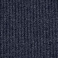 Strickschlauch Bündchenstoff gerippt dunkelblau meliert 35cm Breite