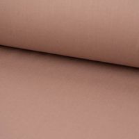 Kreativstoff Baumwollstoff Fahnentuch einfarbig taupe 1.45m Breite