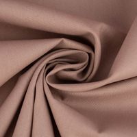 Kreativstoff Baumwollstoff Fahnentuch einfarbig taupe 1.45m Breite