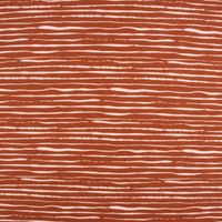 Baumwolljersey Organic Bio Streifen unregelmäßig rost rosa 1.5m