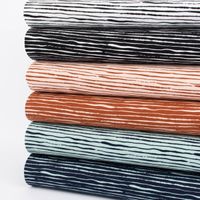 Baumwolljersey Organic Bio Streifen unregelmäßig rost rosa 1.5m