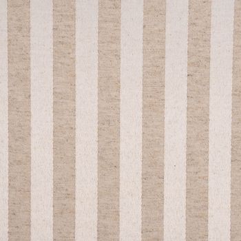 Jacquard Tischwäschestoff Doubleface extra Streifen natur beige 2.8m