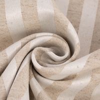 Jacquard Tischwäschestoff Doubleface extra Streifen natur beige 2.8m