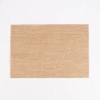 Platzset eckig goldfarbig Polyester 30x45cm