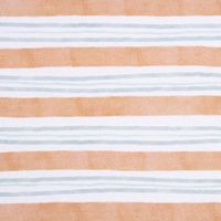 Sweatstoff Digitaldruck STRIPES Streifen weiß braun hellblau 1.45m