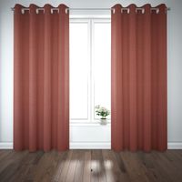 78792-Dekostoff-Polsterstoff-Panama-Vercors-melierte-Struktur-uni-terracotta-140cm-Breite-KW8-2022-180574Capture0112Vorhang5.jpg DekostoffPanama Vercors melierte Struktur uni terracotta 140cm