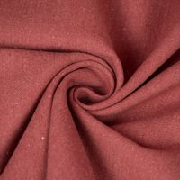 DekostoffPanama Vercors melierte Struktur uni marsala rot 140cm